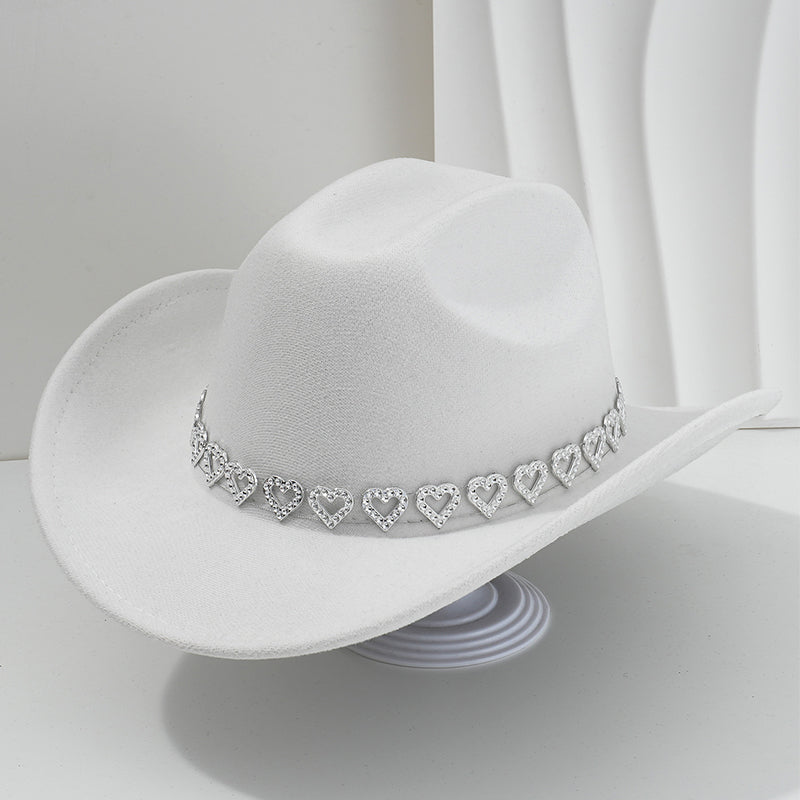 ⏳Limited-time 50% off⏰Women's Rhinestone Heart Cowboy💖🤠