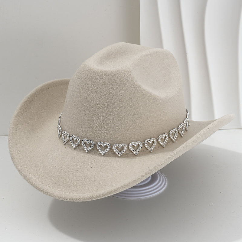 ⏳Limited-time 50% off⏰Women's Rhinestone Heart Cowboy💖🤠