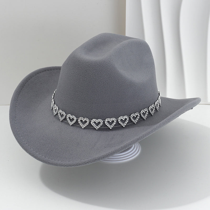 ⏳Limited-time 50% off⏰Women's Rhinestone Heart Cowboy💖🤠