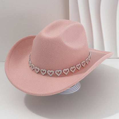 ⏳Limited-time 50% off⏰Women's Rhinestone Heart Cowboy💖🤠