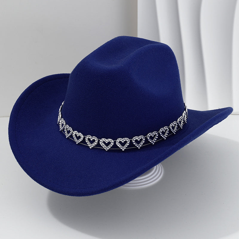 ⏳Limited-time 50% off⏰Women's Rhinestone Heart Cowboy💖🤠