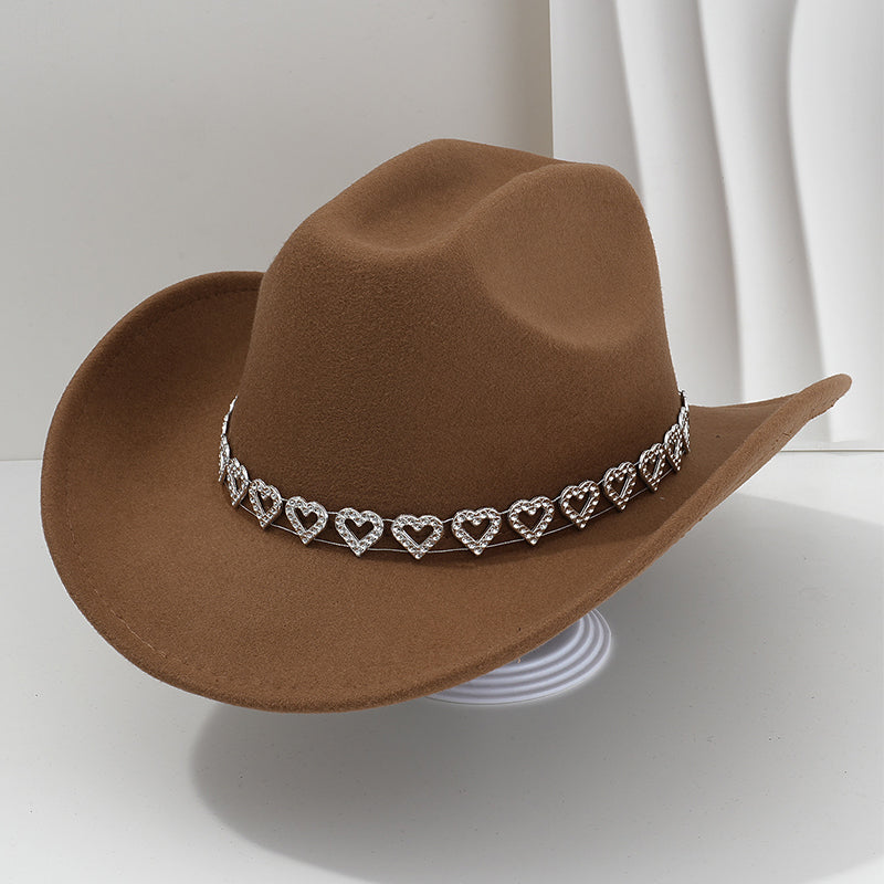 ⏳Limited-time 50% off⏰Women's Rhinestone Heart Cowboy💖🤠