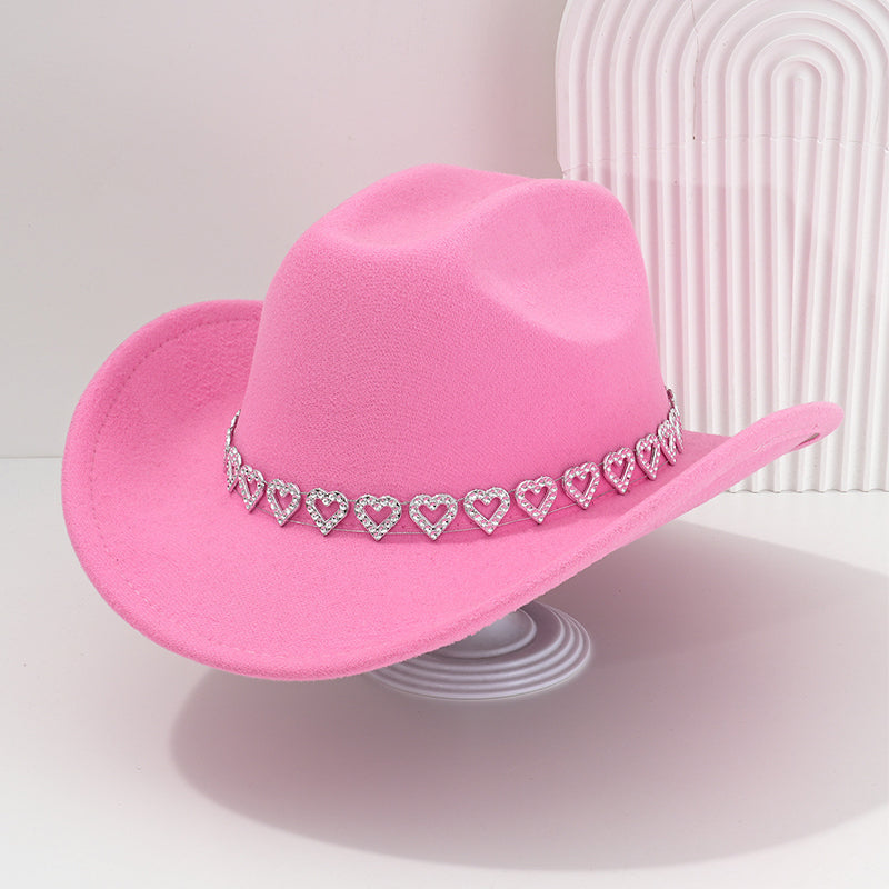 ⏳Limited-time 50% off⏰Women's Rhinestone Heart Cowboy💖🤠