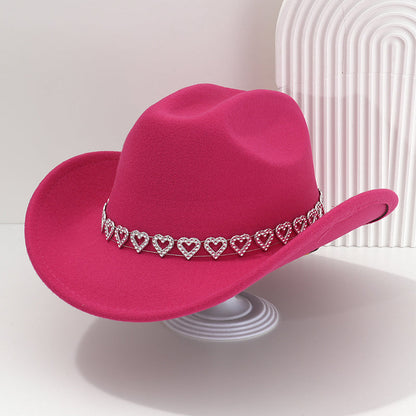⏳Limited-time 50% off⏰Women's Rhinestone Heart Cowboy💖🤠