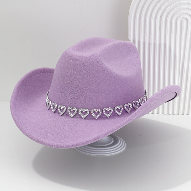 ⏳Limited-time 50% off⏰Women's Rhinestone Heart Cowboy💖🤠