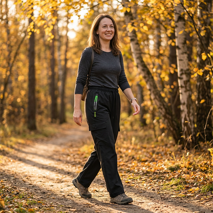 👖 50% OFF NOW! 🎒 Women's Vintage Cargo Pants – Adjustable Waist & Utility Pockets – Breezy Street Style 🍂