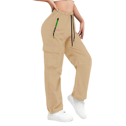 👖 50% OFF NOW! 🎒 Women's Vintage Cargo Pants – Adjustable Waist & Utility Pockets – Breezy Street Style 🍂