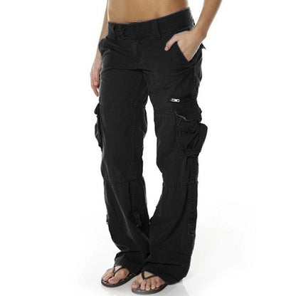 Must-Have🔥👖 Relaxed Wide-Leg Cargo Trousers – Functional Multi-Pocket Design & Comfortable All-Day Fit