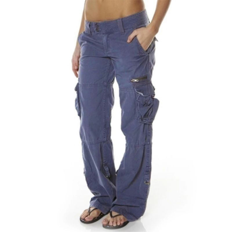 Must-Have🔥👖 Relaxed Wide-Leg Cargo Trousers – Functional Multi-Pocket Design & Comfortable All-Day Fit