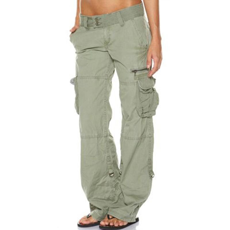 Must-Have🔥👖 Relaxed Wide-Leg Cargo Trousers – Functional Multi-Pocket Design & Comfortable All-Day Fit