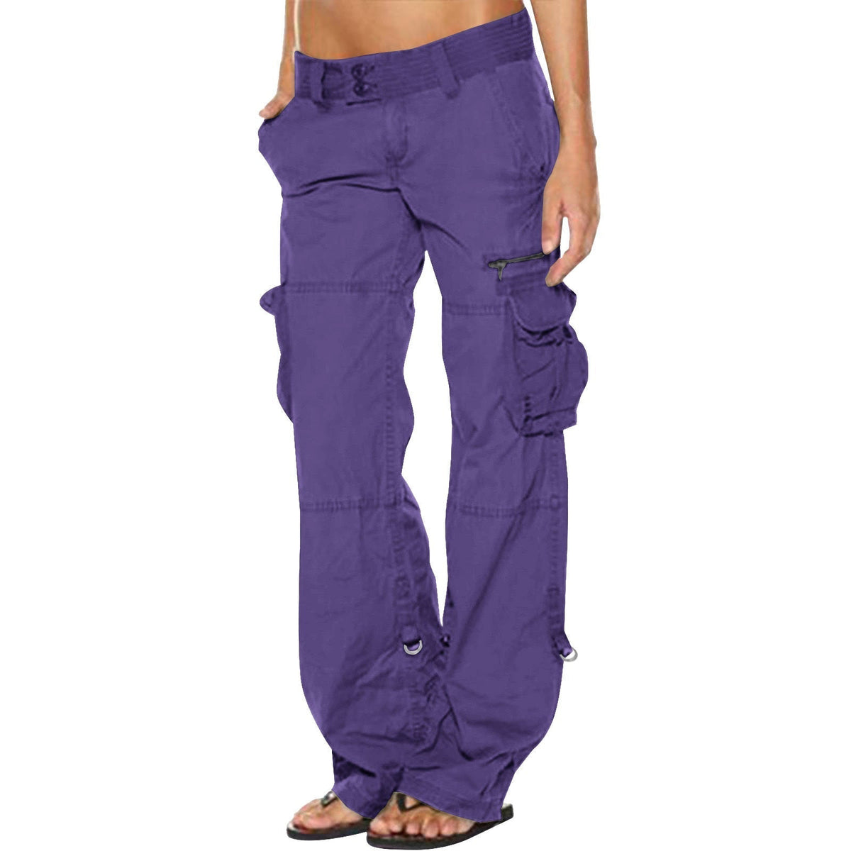 Must-Have🔥👖 Relaxed Wide-Leg Cargo Trousers – Functional Multi-Pocket Design & Comfortable All-Day Fit