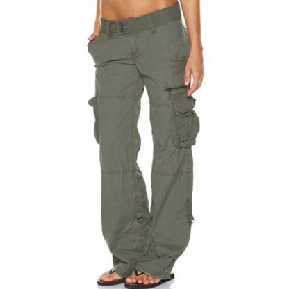 Must-Have🔥👖 Relaxed Wide-Leg Cargo Trousers – Functional Multi-Pocket Design & Comfortable All-Day Fit
