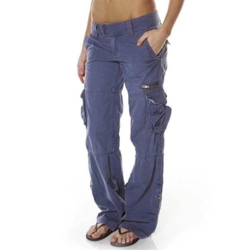 Must-Have🔥👖 Relaxed Wide-Leg Cargo Trousers – Functional Multi-Pocket Design & Comfortable All-Day Fit