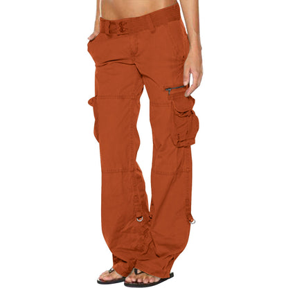 Must-Have🔥👖 Relaxed Wide-Leg Cargo Trousers – Functional Multi-Pocket Design & Comfortable All-Day Fit