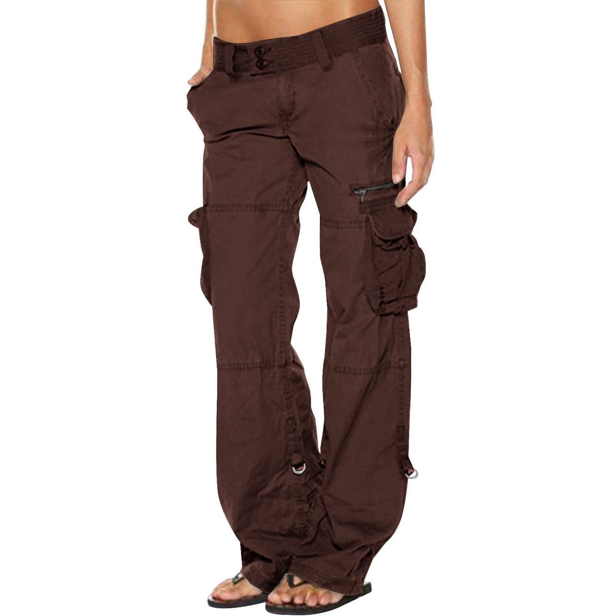 Must-Have🔥👖 Relaxed Wide-Leg Cargo Trousers – Functional Multi-Pocket Design & Comfortable All-Day Fit