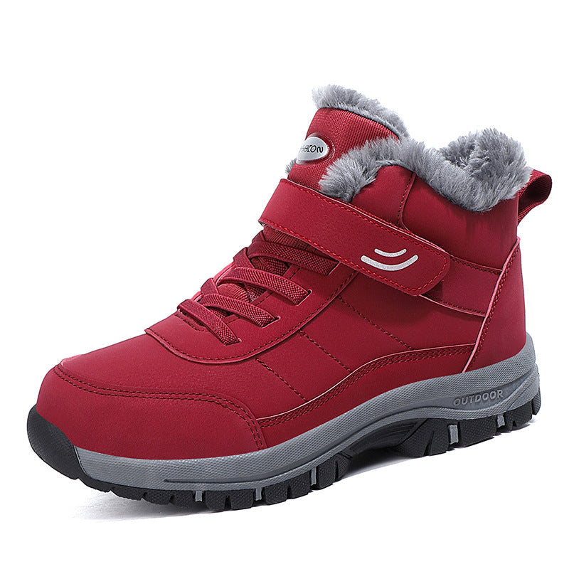 🔥 Warm Steps, Steady Grip | Women's Plush-Lined Anti-Slip Shoes