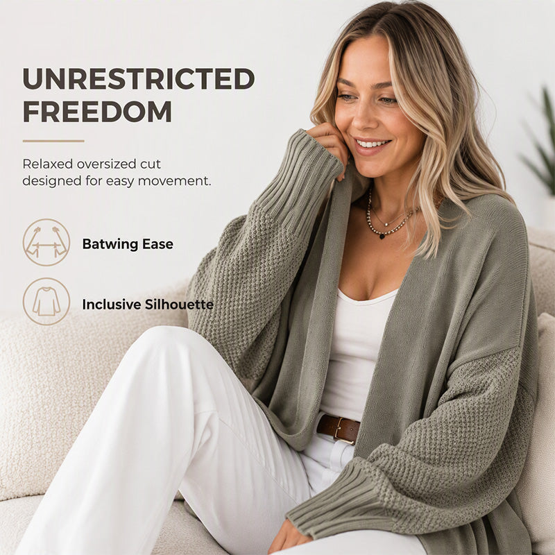 Women's Loose Fit Knit Cardigan