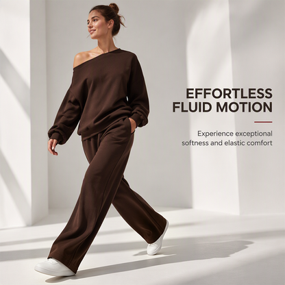 Women's Sweatshirt & Sweatpants 2-Piece Set