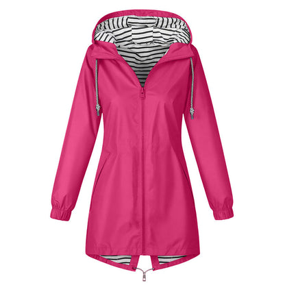 🌧️ Ready When the Weather Turns ⚡️ Women's Waterproof Hooded Outdoor Jacket