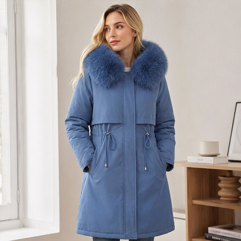 🧥 More Coverage, Easy Comfort | Women's Mid-Length Warm Jacket⚡Free shipping