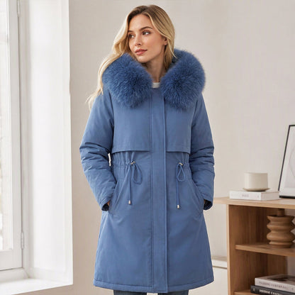 🧥 More Coverage, Easy Comfort | Women's Mid-Length Warm Jacket⚡Free shipping