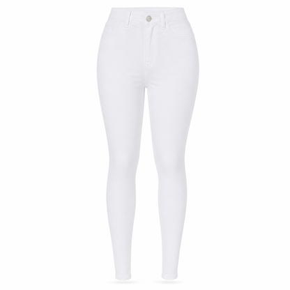 All-Day Comfort, Flattering Shape | High-Waisted Stretch Pencil Pants