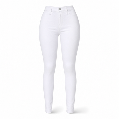 All-Day Comfort, Flattering Shape | High-Waisted Stretch Pencil Pants