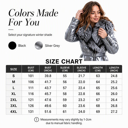 🖤Black Friday Sale:50% OFF🖤❄️Women's Padded Jacket with Faux Fur Collar